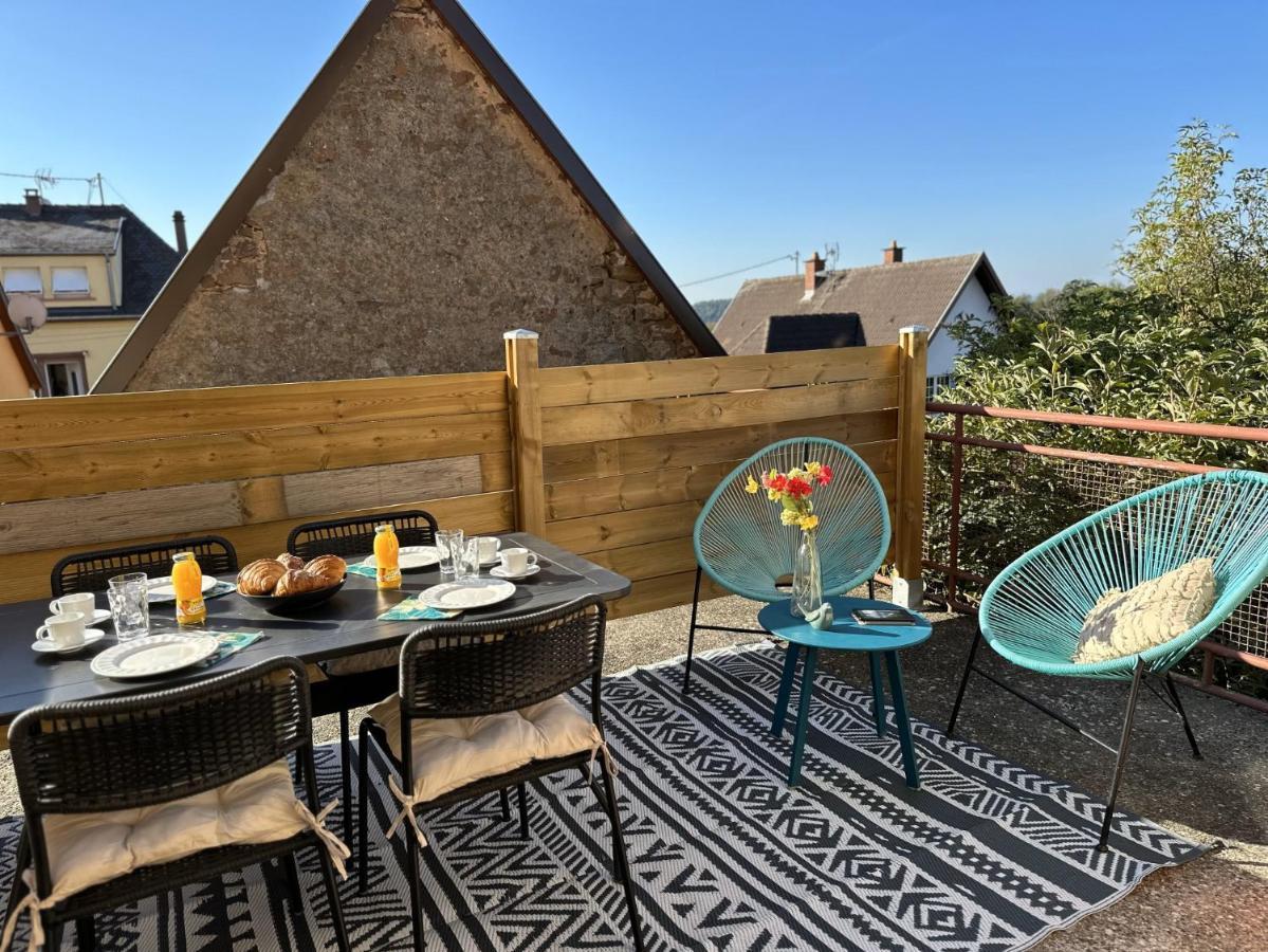 Nouveau - Le Perdu De Vue - Chateau Apartment Lichtenberg Exterior foto